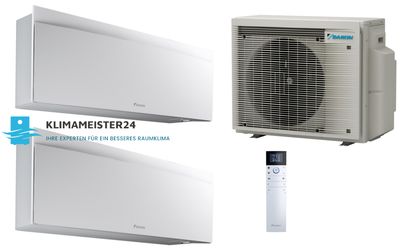 Daikin Emura DUO SET 2MXM50A FTXJ 2,0 kW - 3,5 kW inkl. WiFi - zur Selbst Montage