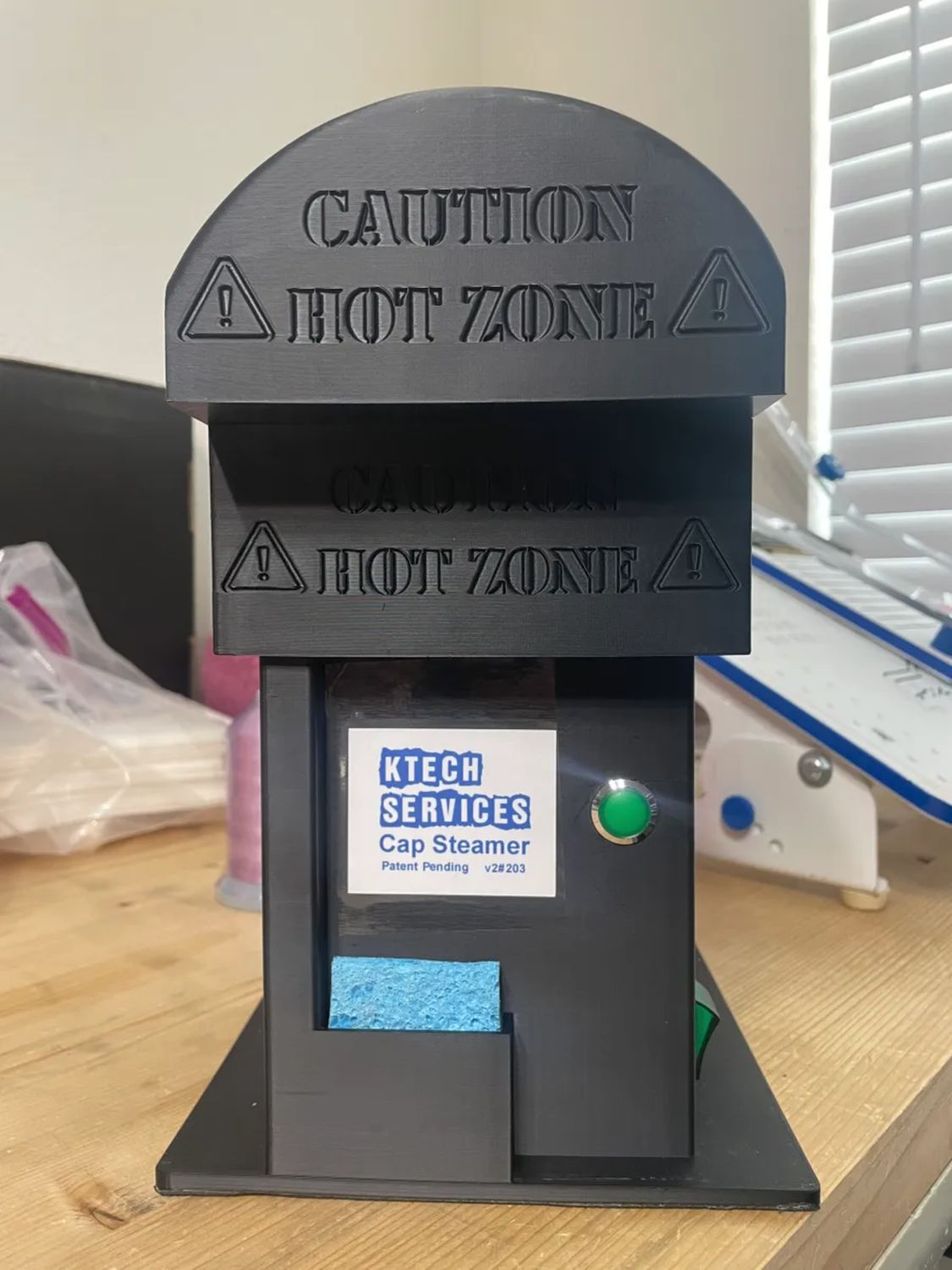 KTech Cap Steamer v2