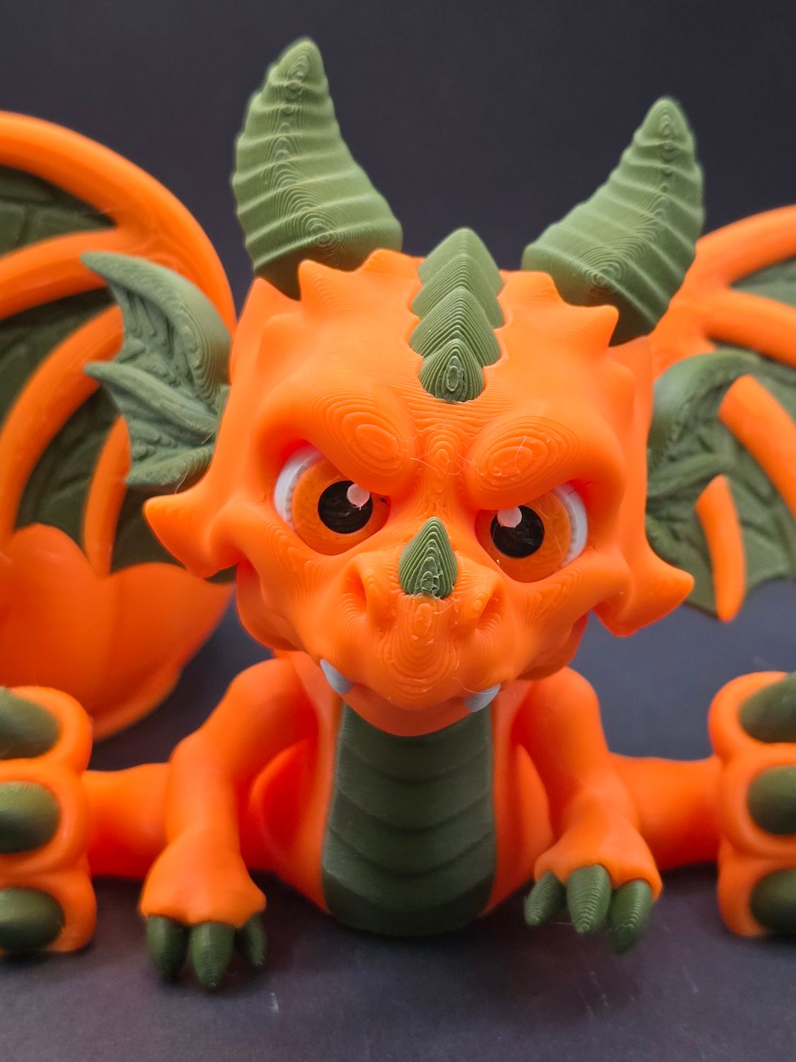Kürbis Drache