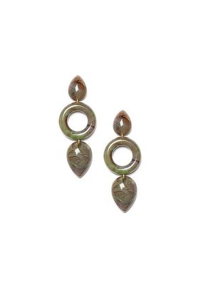 Hills Earrings | Khaki