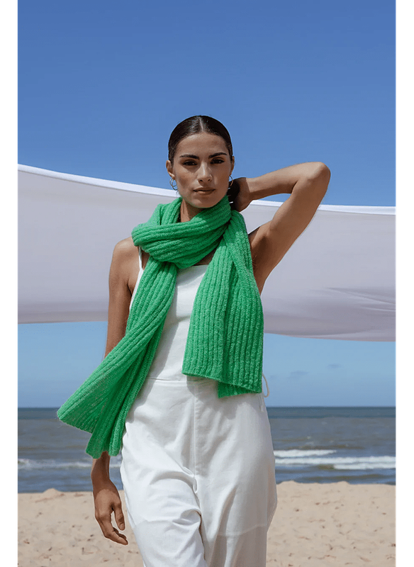 Charlotte Scarf | Green Frog
