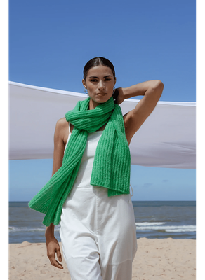 Charlotte Scarf | Green Frog