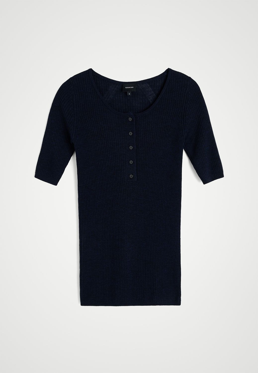 Agnes Knit Top | Navy
