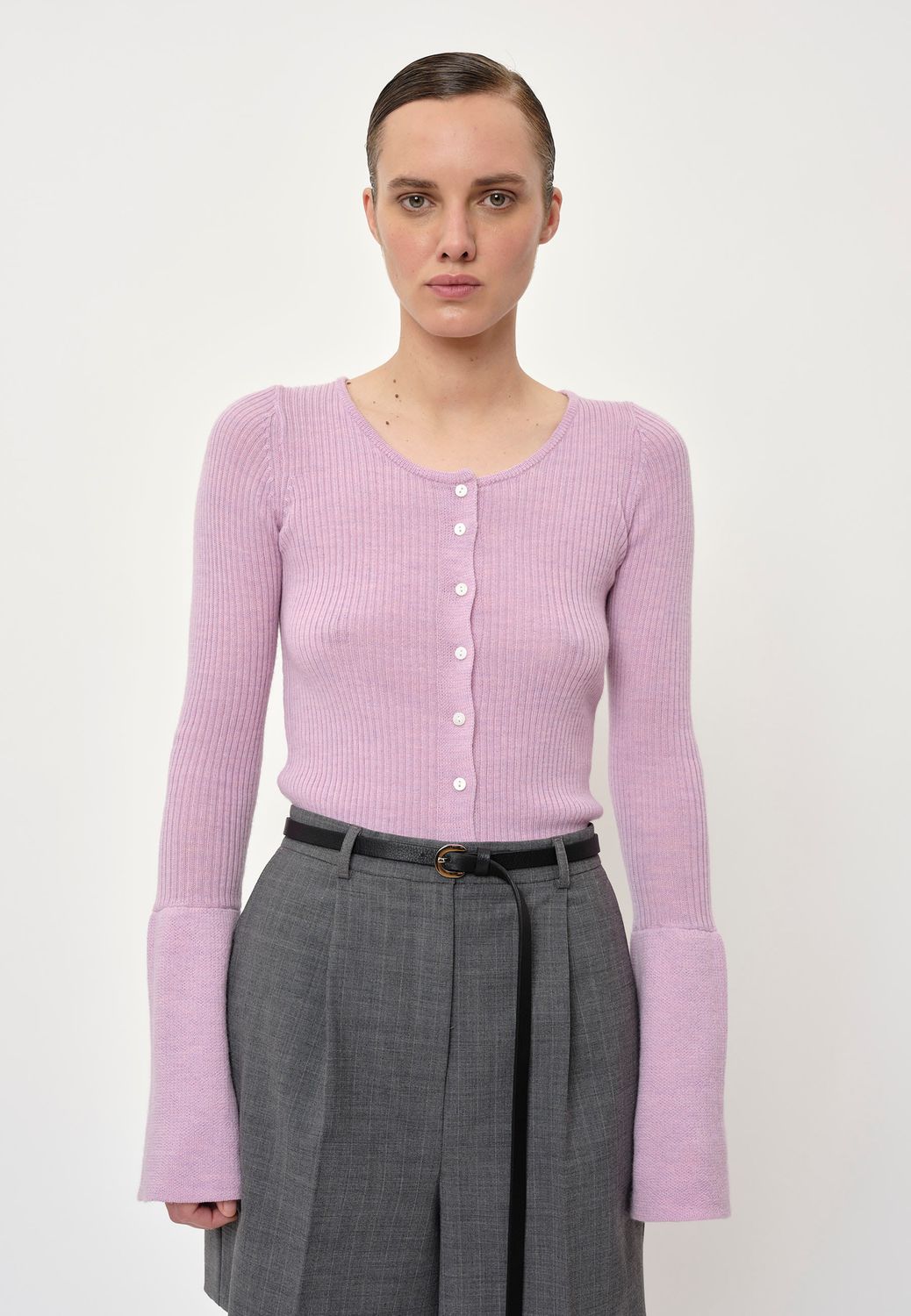 Liw Knit Cardigan | Pink