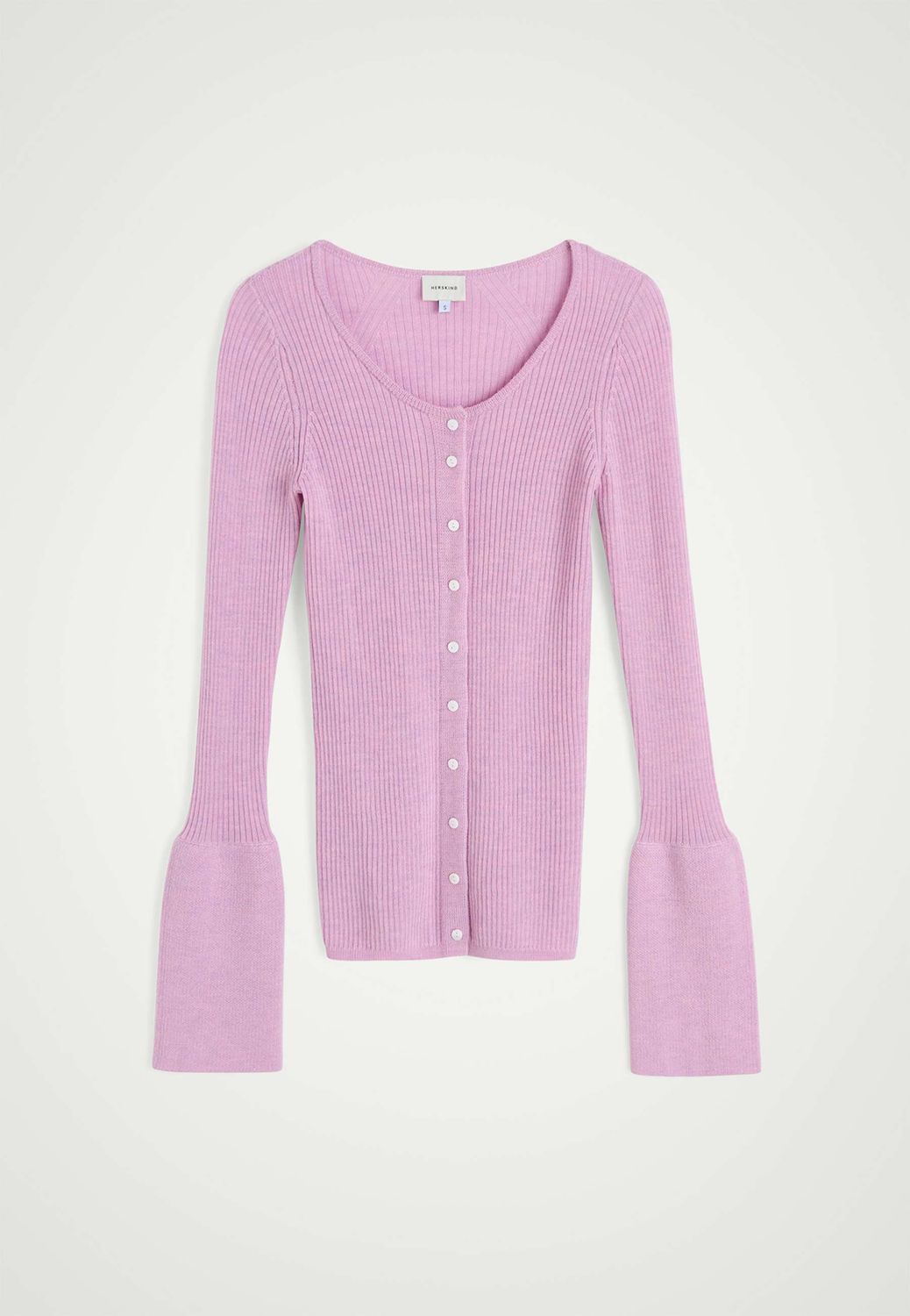 Liw Knit Cardigan | Pink