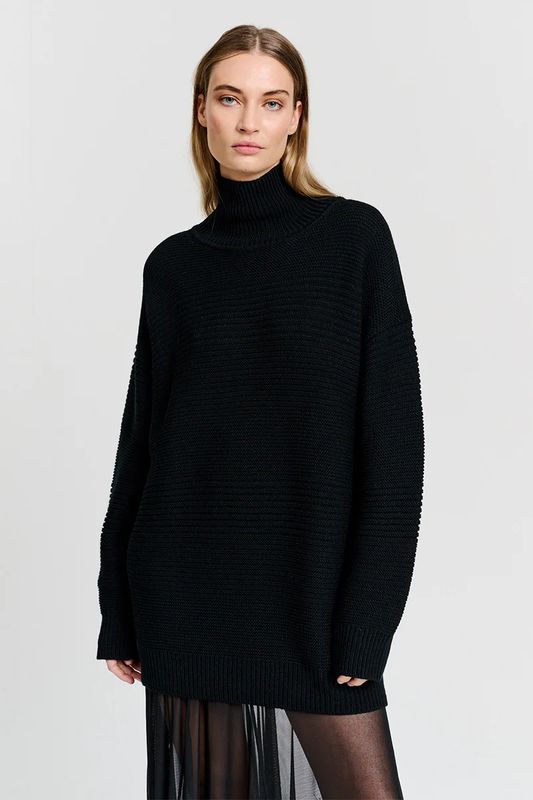 Chunky Knit | Black