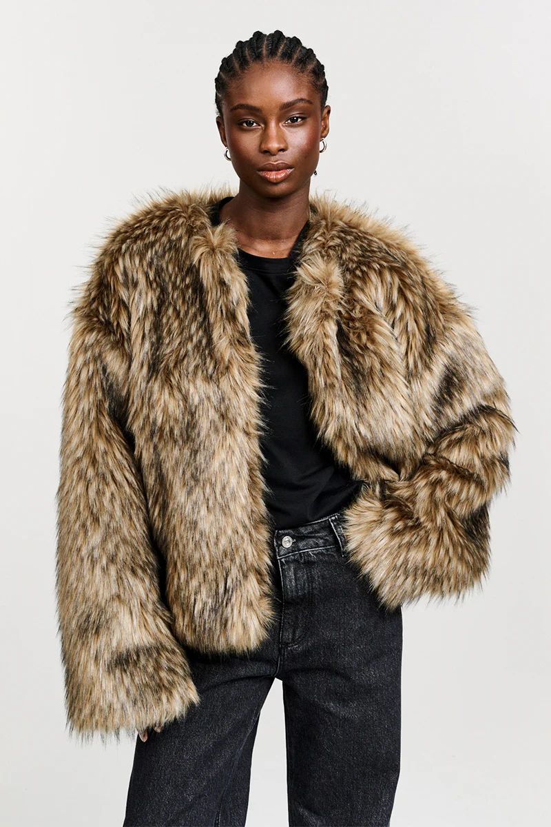Fluke Coat | Faux Fur