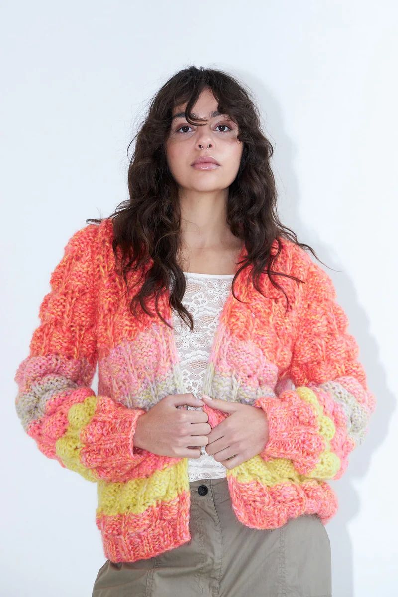 Arena Knit | Pink Rainbow