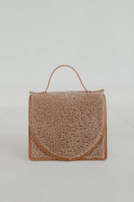 Mini Briefcase | Cognac Teddy