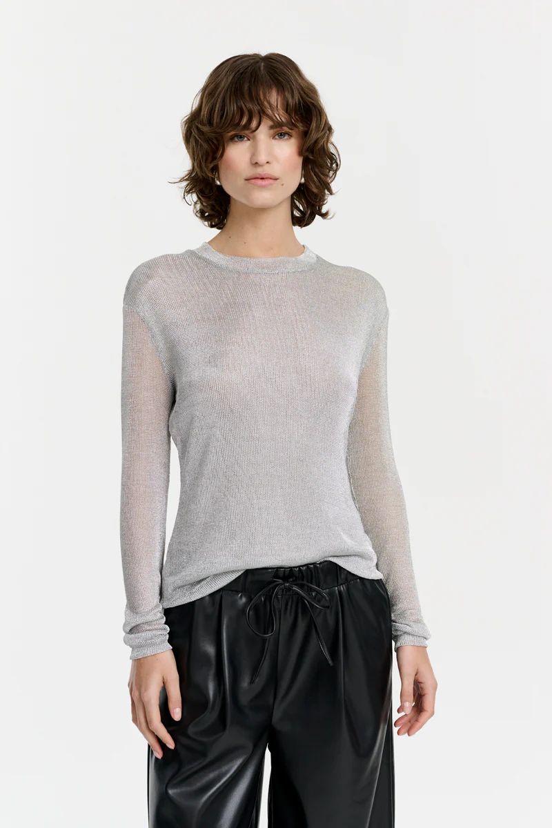 Nina Longsleeve | Silver