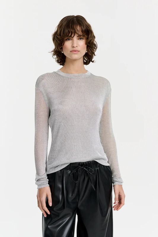 Nina Longsleeve | Silver