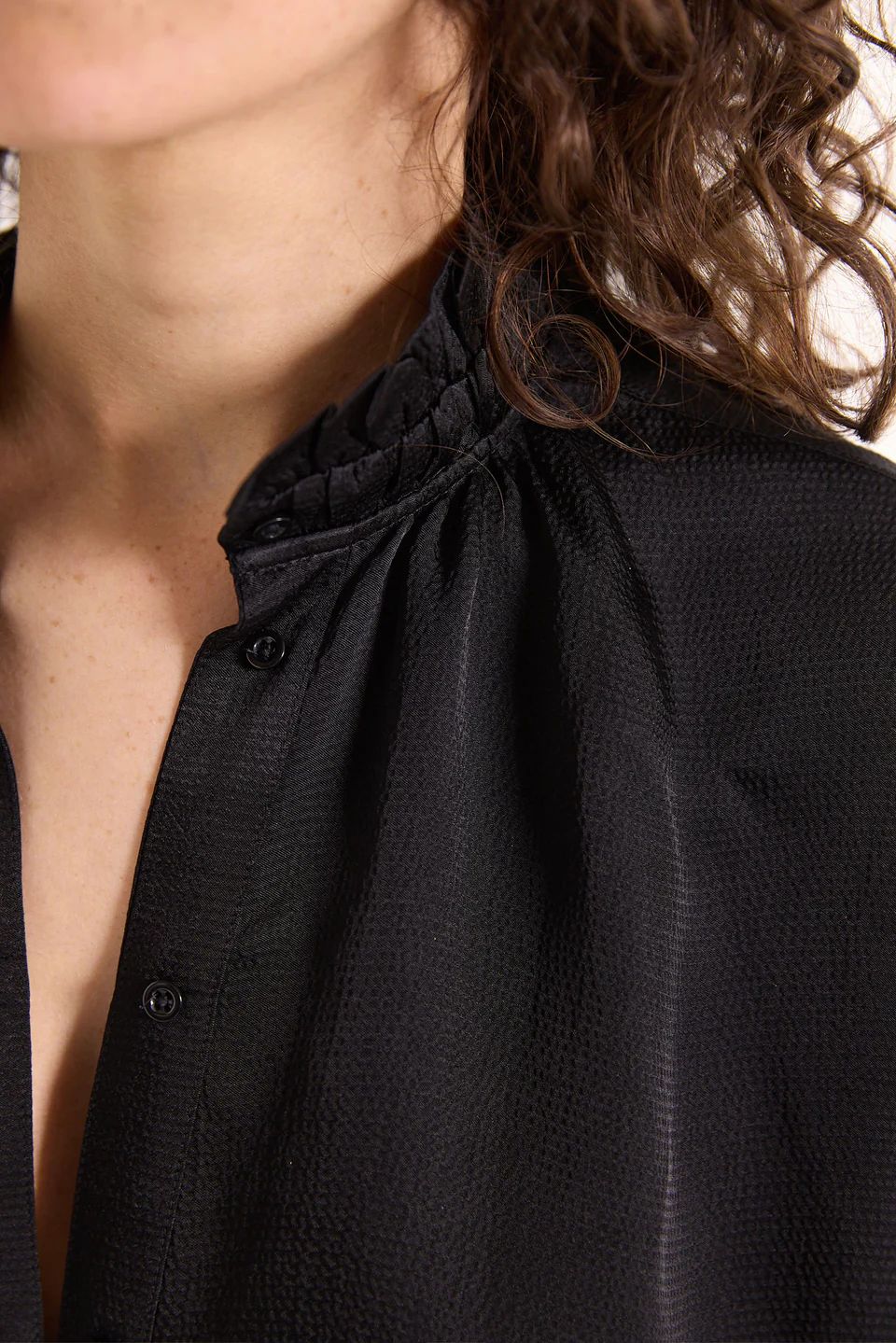 Soline Blouse | Black