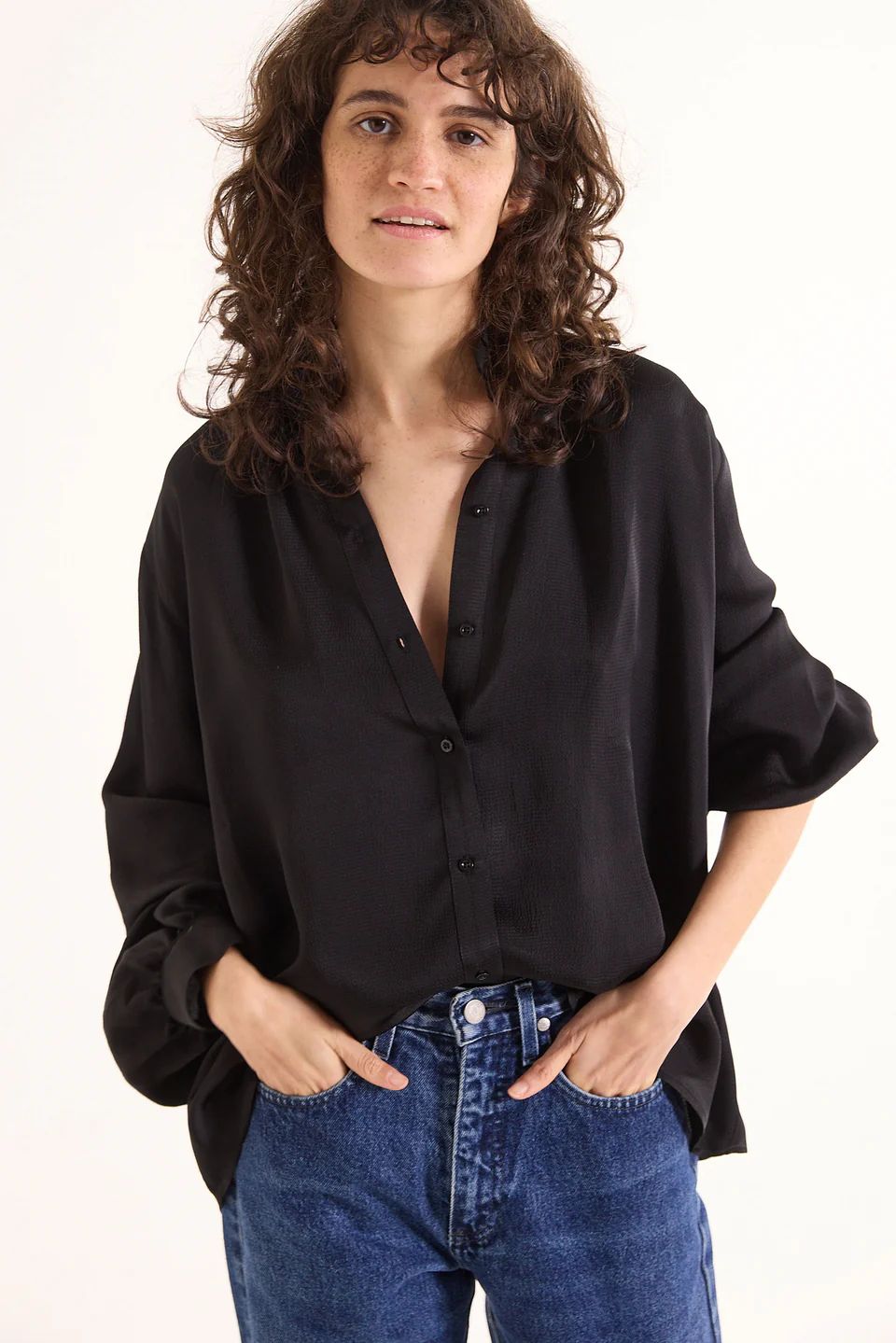 Soline Blouse | Black