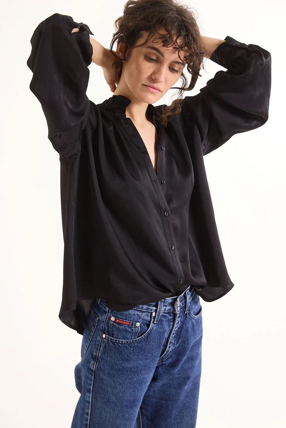 Soline Blouse | Black