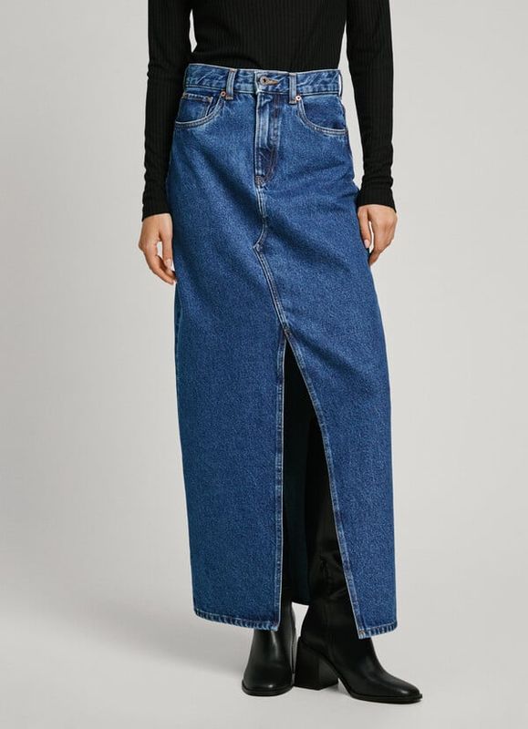 Maxi Skirt | Denim