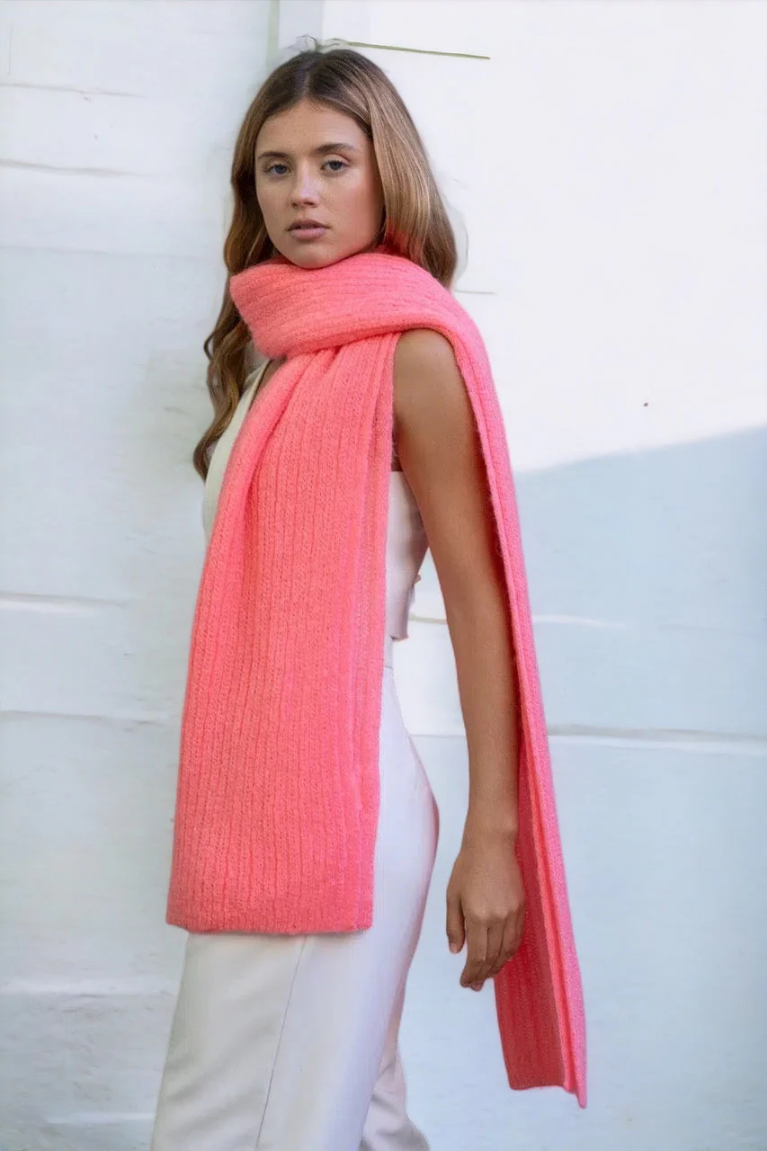 Charlotte Scarf | Coral Crush