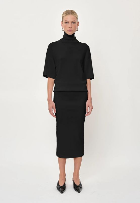 Carrie Knit Dress | Black