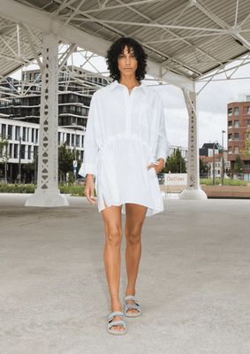 Noah Dress | White