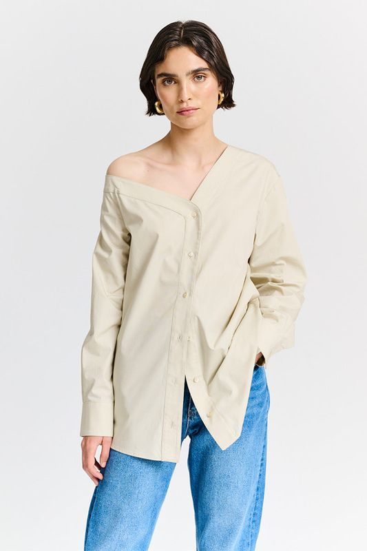 Morale Blouse | Beige