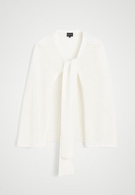 Gabrielle Knit Cape | Creme