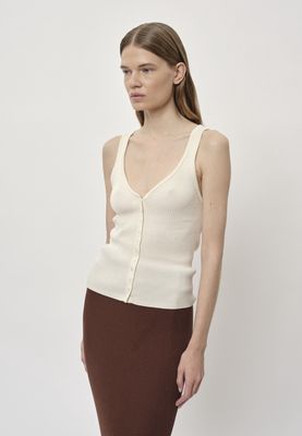 Nellie Knit Top | Creme