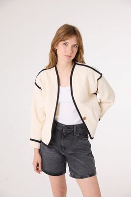 Daria Jacket | Ecru