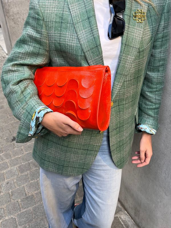 Scales Bag | Garnet