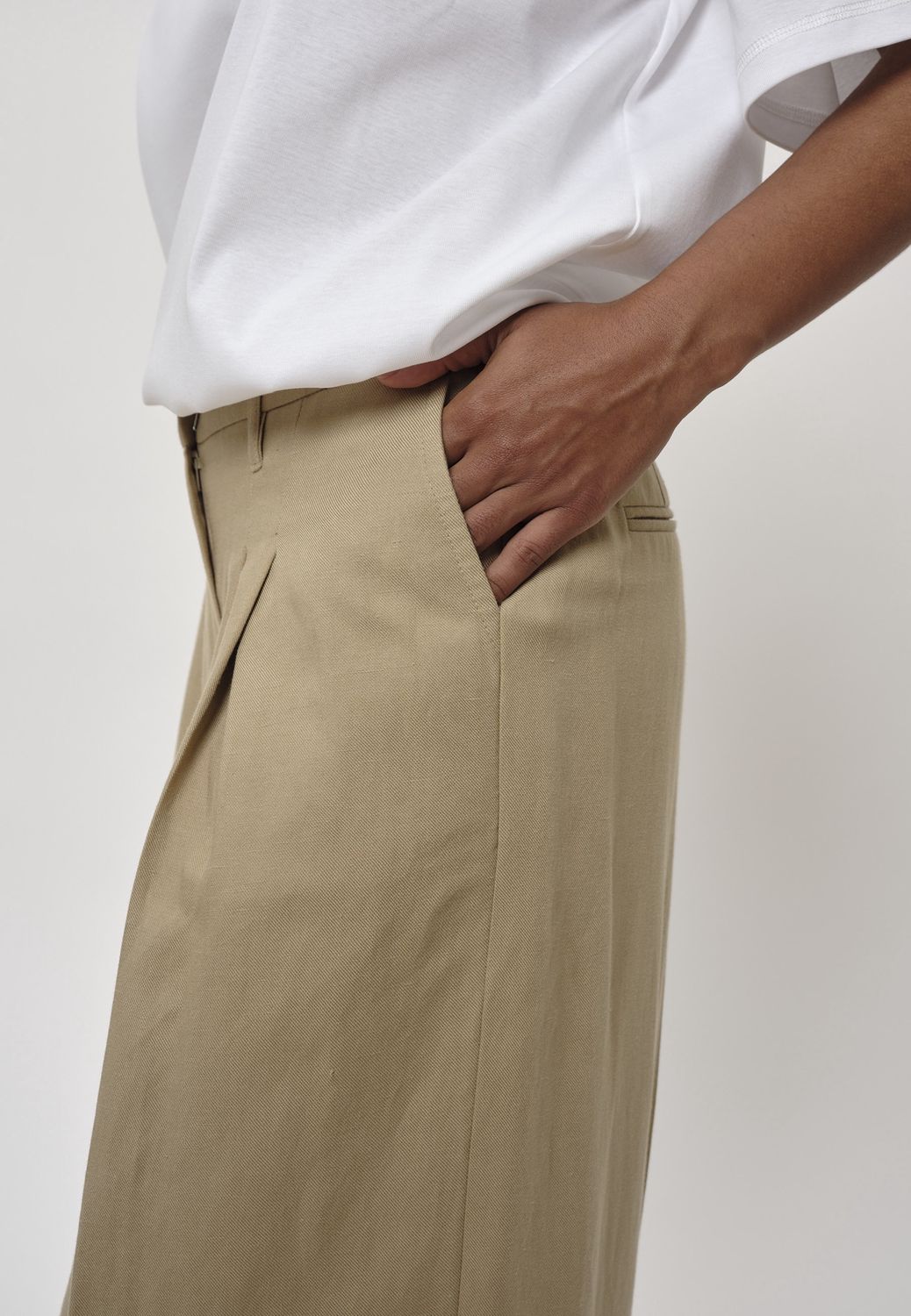 Lotus Pants | Beige