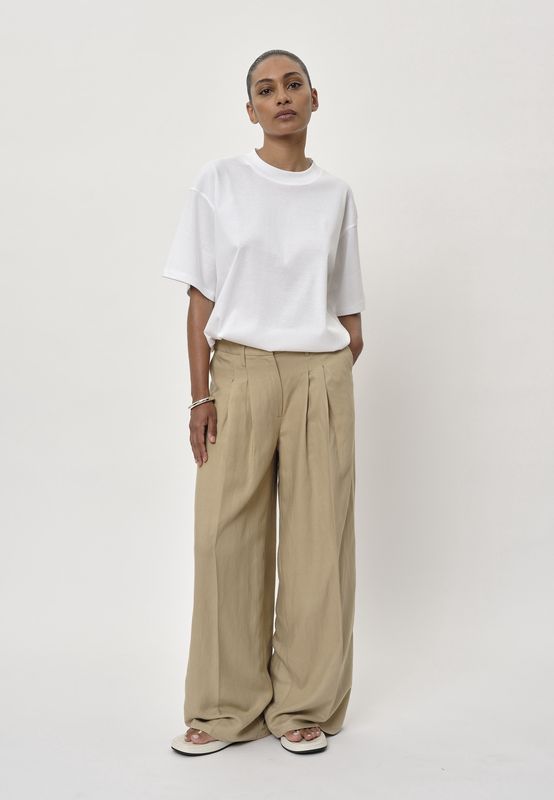Lotus Pants | Beige