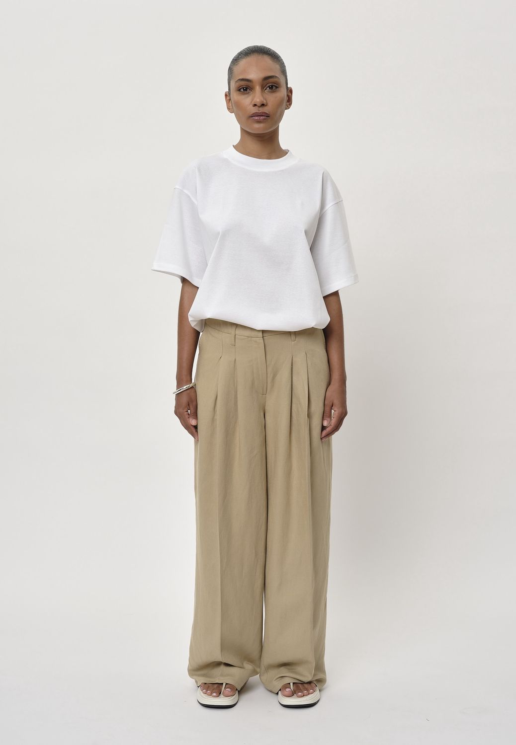 Lotus Pants | Beige