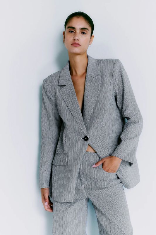 Emily Blazer | Striped