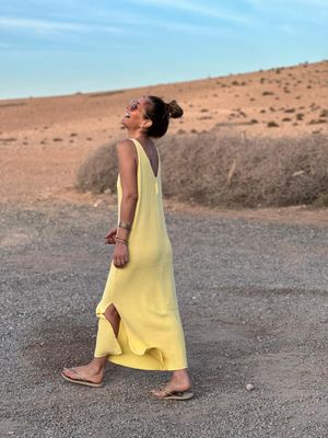 Mauri Dress | Yellow