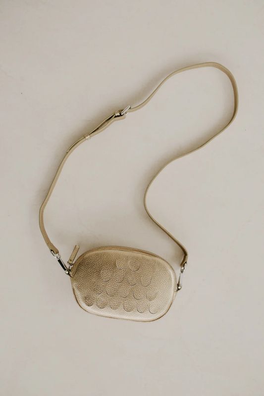 Oval Mini Bag | Soft Gold