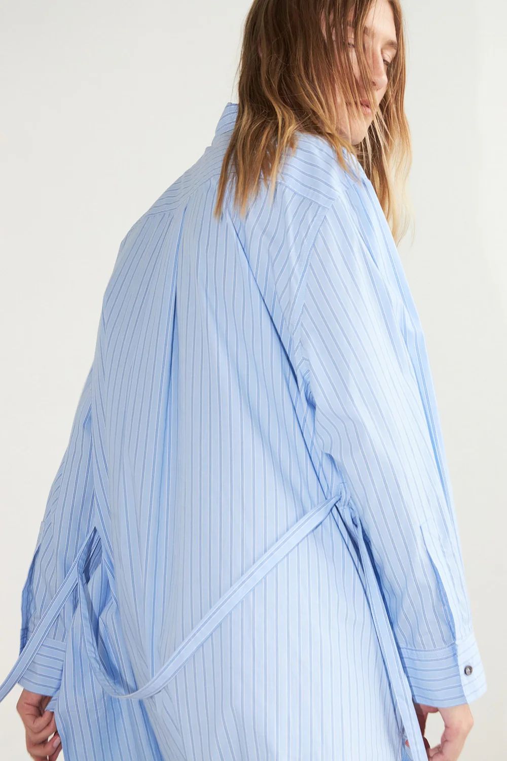 Solitude Dress | Sky Striped