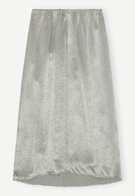Stormy Skirt | Pearl Grey