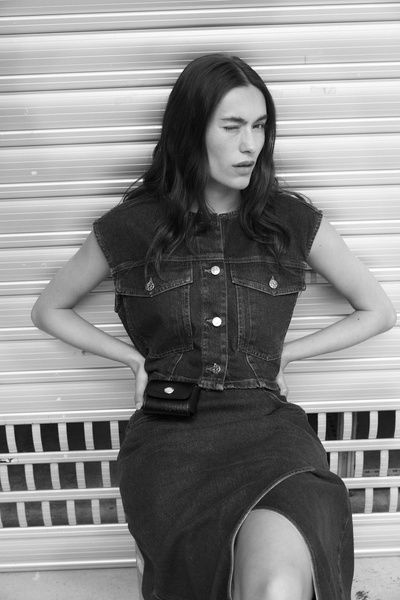 Winona Waistcoat | Denim