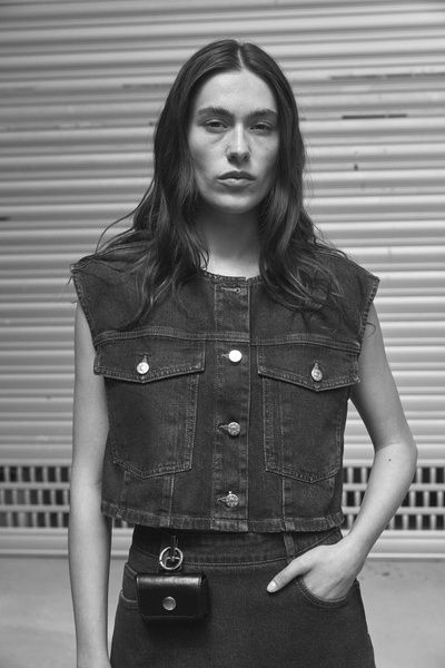 Winona Waistcoat | Denim