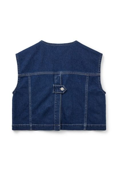 Winona Waistcoat | Denim