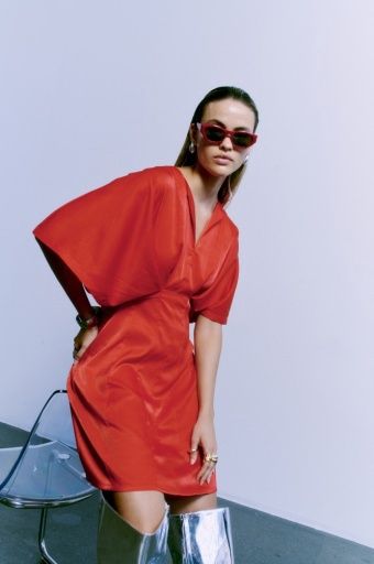 Vianna Dress | Tomato