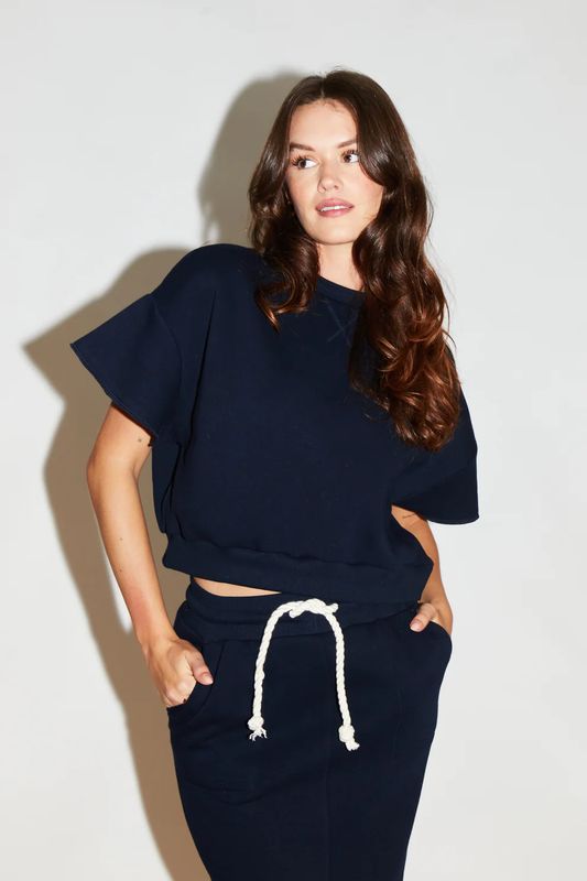 Raffaella Top | Dark Blue