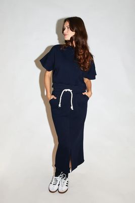 Estelle Sweater Skirt | Dark Blue