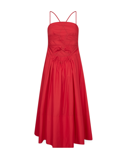 Poplin Dress | Tomato