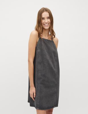 Adine Dress | Denim Grey