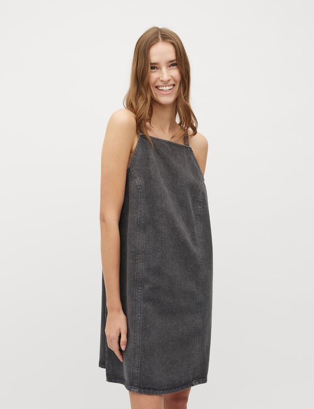 Adine Dress | Denim Grey