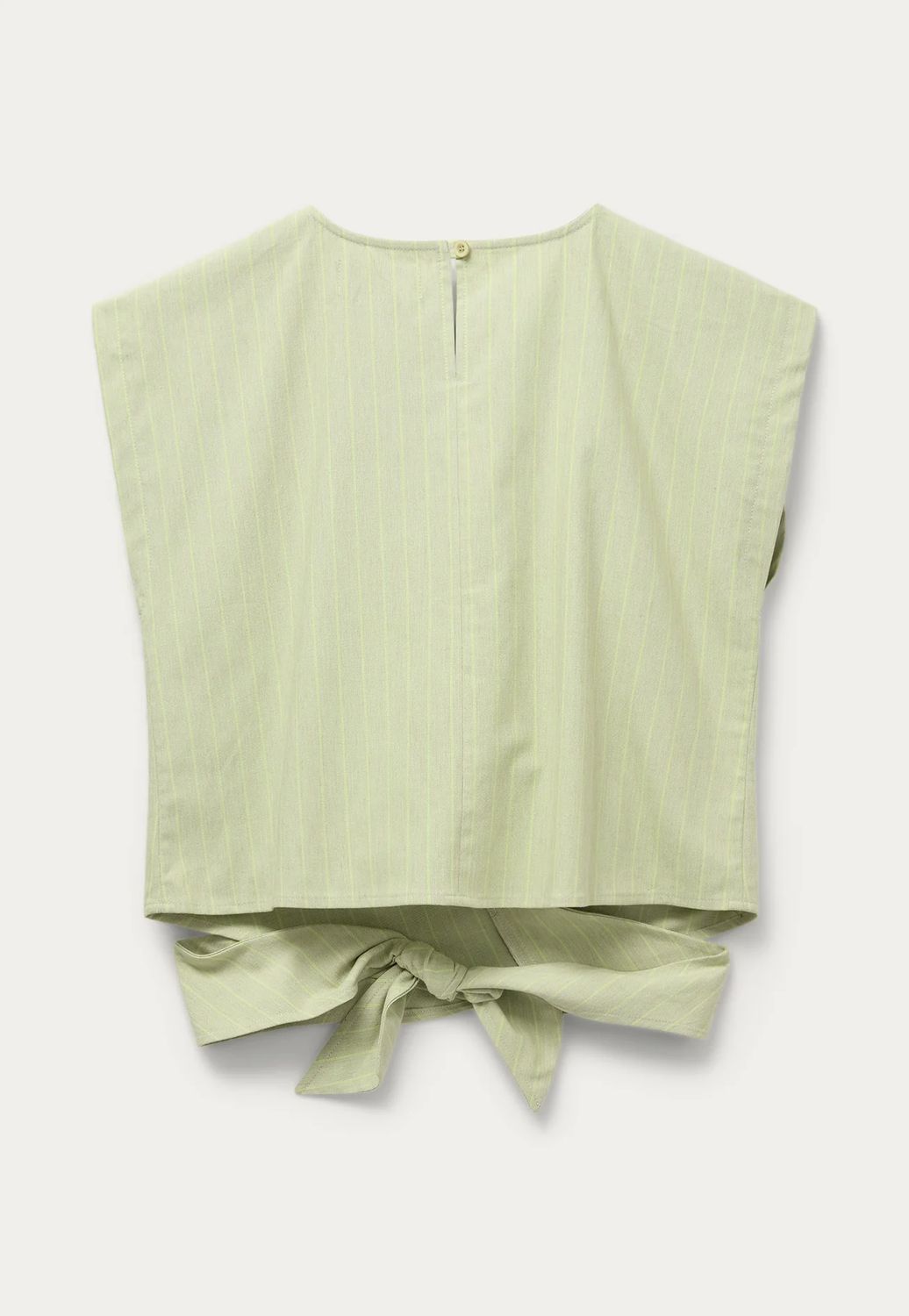Cora Wrap Top | Bright Green