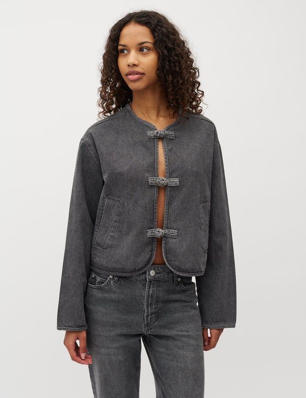 Effine Jacket | Denim Grey