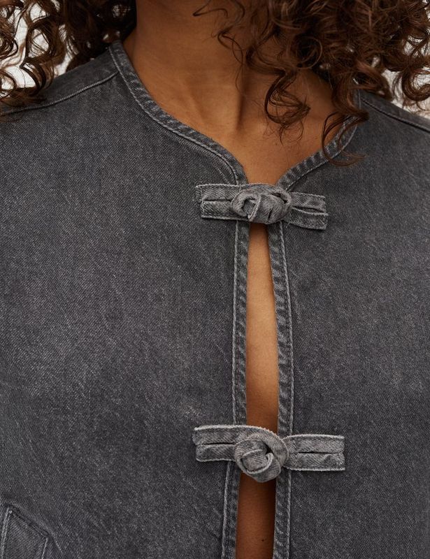 Effine Jacket | Denim Grey