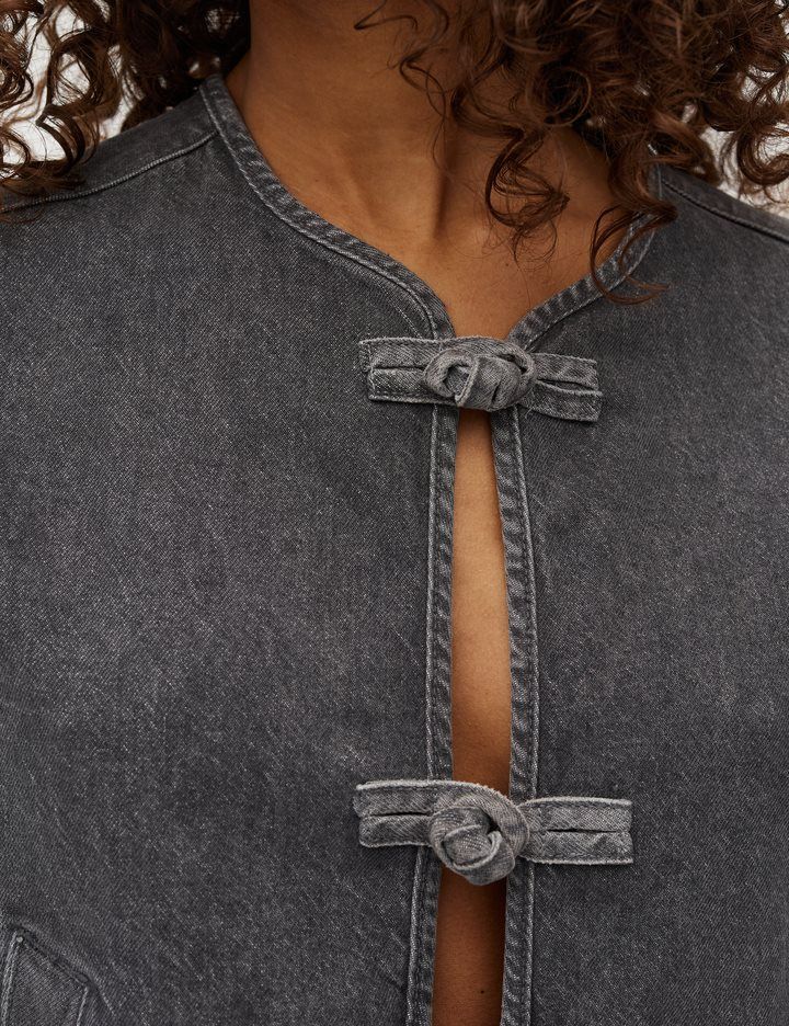 Effine Jacket | Denim Grey