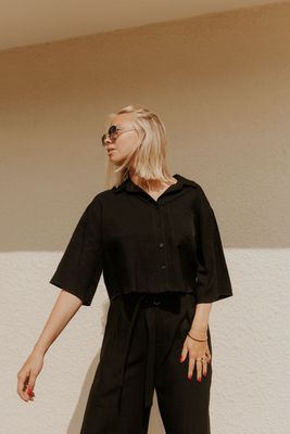 Helena Blouse | Black