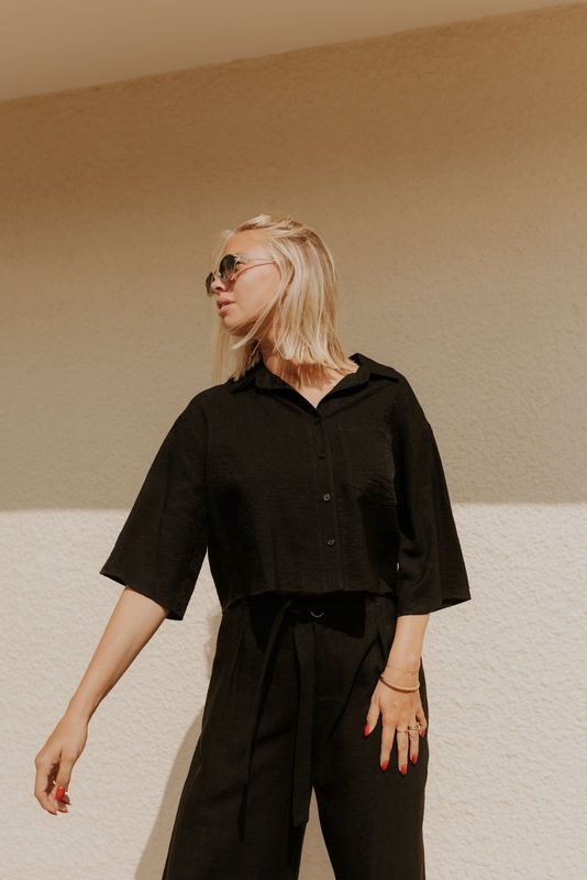 Helena Blouse | Black